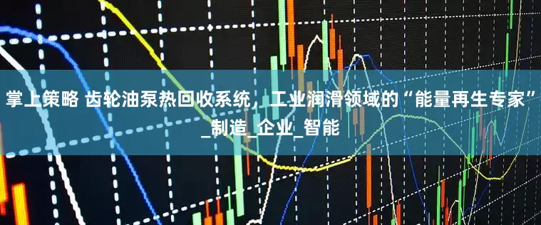 掌上策略 齿轮油泵热回收系统，工业润滑领域的“能量再生专家”_制造_企业_智能